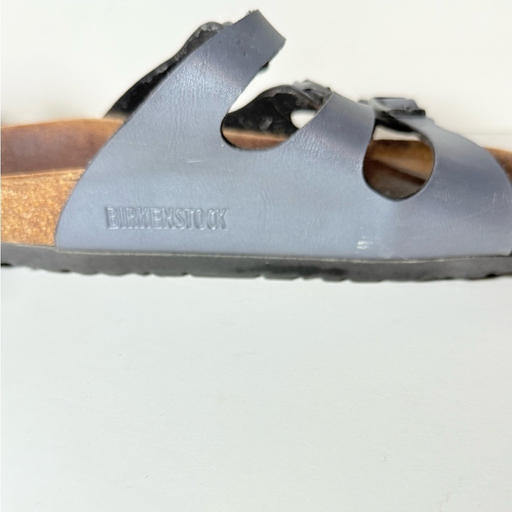 Birkenstock Three-Strap Comfort Footbed Slide Sandal - Florida Size 38 - Picture 4 of 7